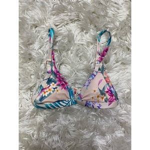 La Hearts Swim Pacsun La Hearts Tropical Flowers Bikini Top Poshmark