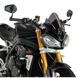Cupolino Puig Naked Per Triumph Speed Triple RS Fume Scuro