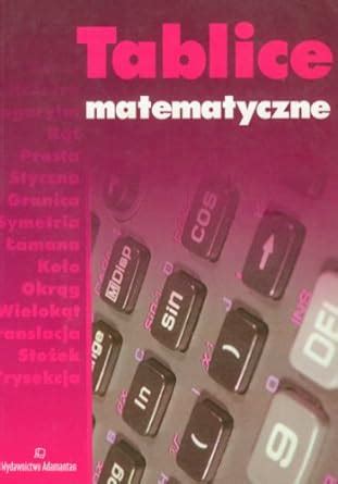 Tablice Matematyczne Mizerski Witold Mizerski Witold Red Amazon