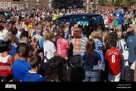 Rhys Jones Funeral Stock Photo - Alamy