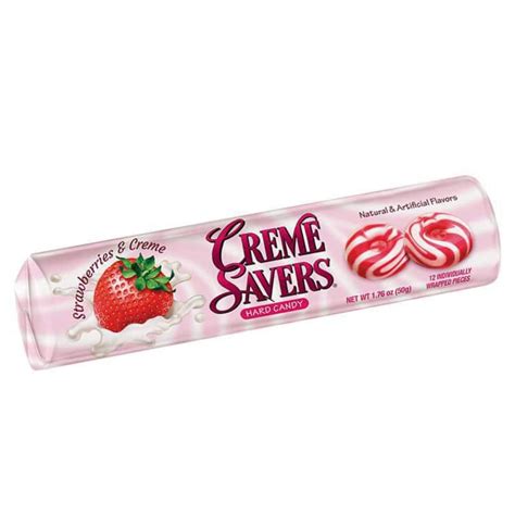 Creme Savers Strawberries and Creme — Order Exotic Snacks