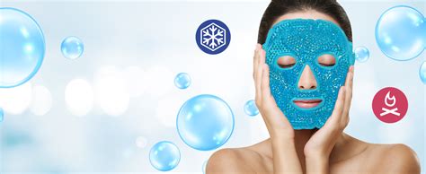 Amazon Perfect Remedy Face Ice Pack Reusable Hot Cold Ice Face Mask Gel Compress For