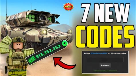 New Workingcodes For War Tycoon Codes War Tycoon Code Wt