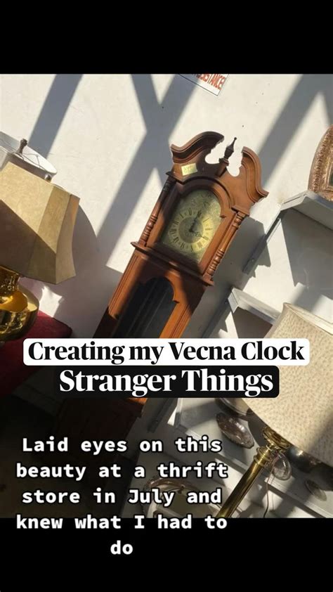 Creating My Vecna Clock For My Stranger Things Halloween Decorati