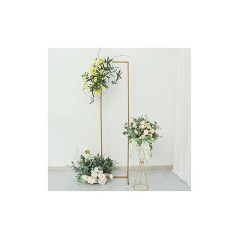 Buy Efavormart 5 5ft Gold Metal Backdrop Wedding Flower Stand Vase