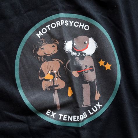 Black Tee Ex Tenebris Lux Motorpsycho Shop