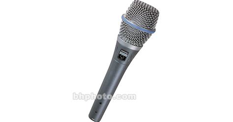 Shure BETA 87A Supercardioid Condenser Mic BETA87A B&H Photo