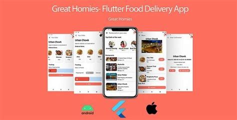 Food App Flutter Food App Ui Database Code Market