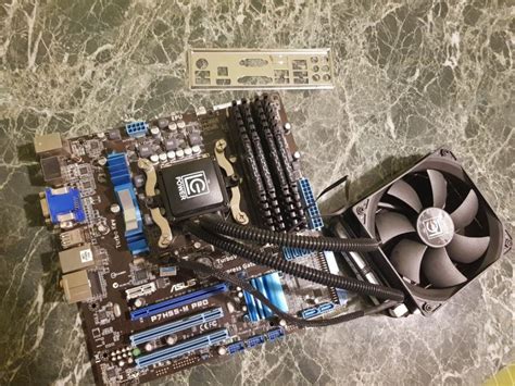 Asus P7H55-m pro + procesor + hlađenje + RAM