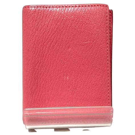 Hermès Hermes Geldbörse Pink Leder ref 524174 Joli Closet