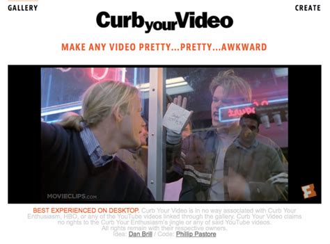 CurbYourVideo.com | Curb Your Enthusiasm | Know Your Meme