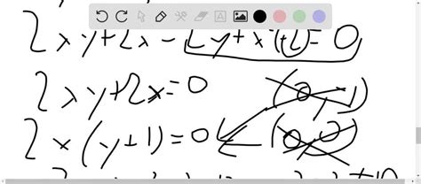 SOLVED Locate All Critical Points And Classify Them Using Theorem 7 2