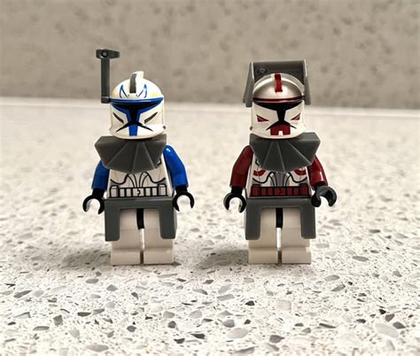 Commander Rex and Commander Fox reporting for duty! : r/legostarwars