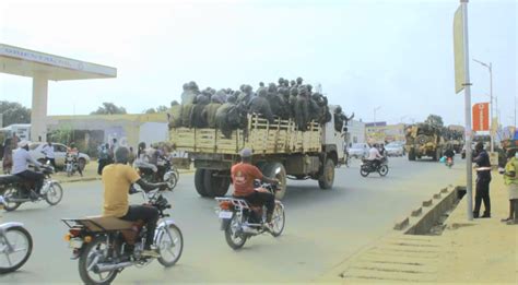 Ituri 16 camions de militaires arrivés en ville de Bunia pour