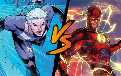 Flash Vs Quicksilver Comic