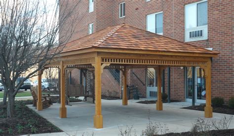 X Cedar Pavilion Gazebo Joe S