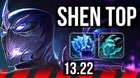 SHEN Vs OLAF TOP 3 1 11 400 Games EUW Master 13 22 YouTube