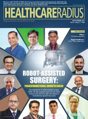 Robot Assisted Surgery Transformational Growth Ahead