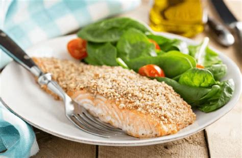 Matzo Breaded Salmon Recipe Sparkrecipes