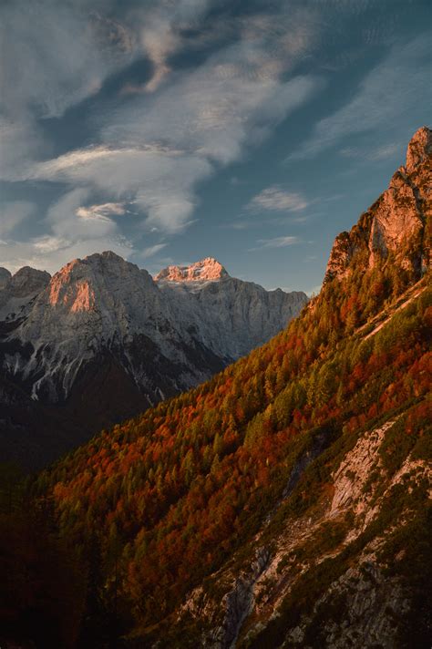 Autumn In Julian Alps Slovenia Oc X R Earthporn