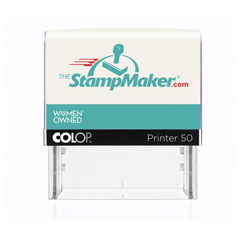 2000 Plus Printer 50 Self Inking Custom Rubber Stamp