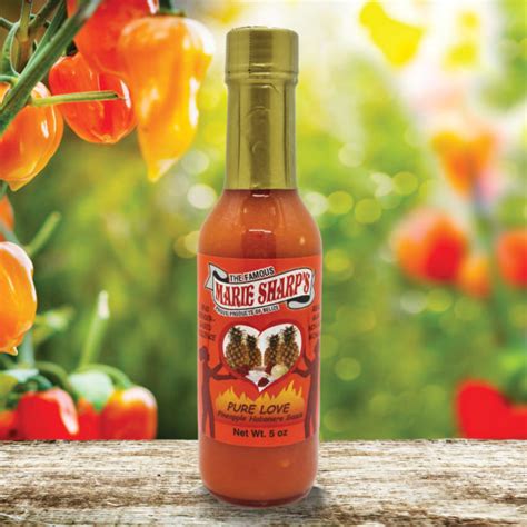 PINEAPPLE HABANERO PEPPER SAUCE Marie Sharps Africa