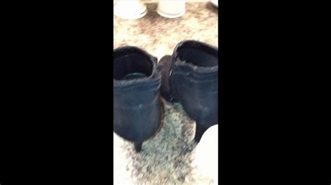 Home From Work Horney Deb Fucks Hubby Wearing Her Hot Sweaty Black Suede Stiletto Spiked Heel