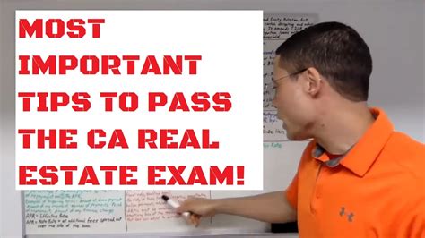 How To Pass The California Real Estate Exam 2025 Passing The