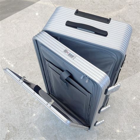 Extra Thick All Aluminum Luggage Inch Side Open Aluminum Magnesium