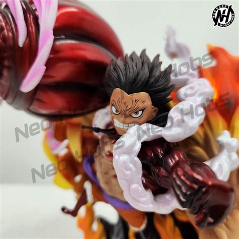 Gk Ths Ko One Piece Wcf Luffy Gear Lion Red W Led Neo Hobs Toy Store