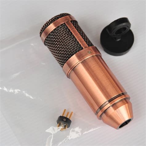 Gold Grau Braun Metall Diy Mikrofon K Rper Geh Use Mic Fall Shell