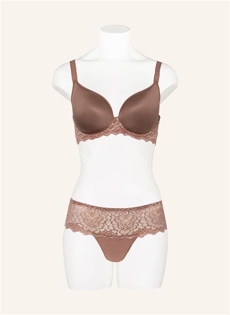 SIMONE PÉRÈLE Panty CARESSE in brown