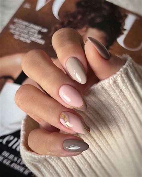 Let Your Nude Fall Nails Do The Talking With These 20 Perfect Designs