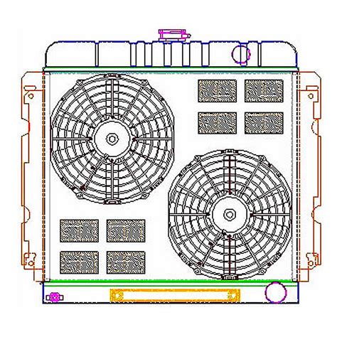 Griffin ExactFit ComboUnit Radiator Details For PartNumber CU 00328