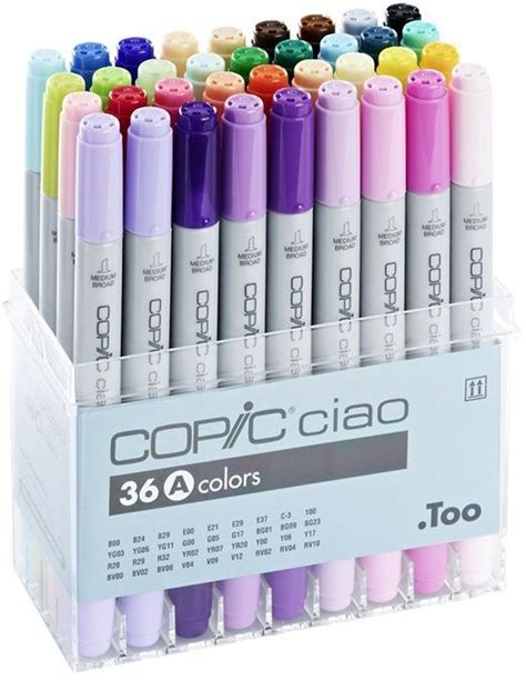 Комплект маркери Too Copic Ciao Set A 36 цвята Ozone bg