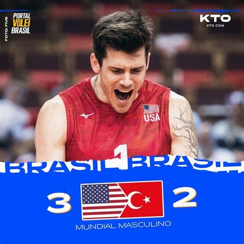 Mundial de Vôlei 2022 ANDERSON Estados Unidos Tunisia Mundial de