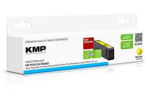 KMP 1753,4009 Tintenpatrone yellow (F6T83AE) | MediaMarkt