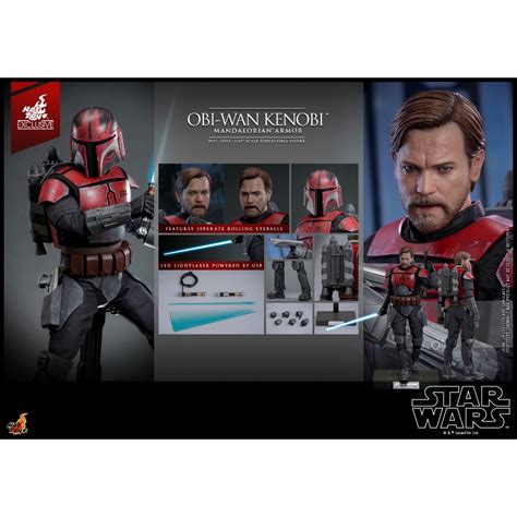 代購 Hot Toys TMS 星際大戰歐比王 肯諾比 曼達洛盔甲限定版 非 MMS TMS 蝦皮購物