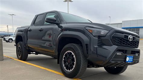 2024 Toyota Tacoma TRD Off Road Underground With Boulder Interior YouTube