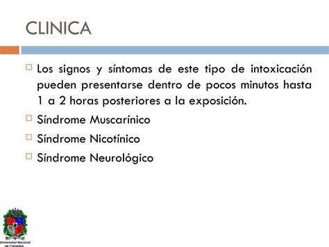 Intoxicacion Inhibidores Colinesterasa Ppt Descarga Gratuita