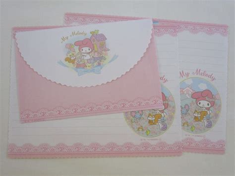 Sanrio My Melody Sun Star Letter Sets Writing Paper Envelope Station Alwayz Kawaii