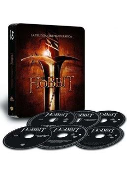 Trilogia El Hobbit Blu Ray Ed Metalica