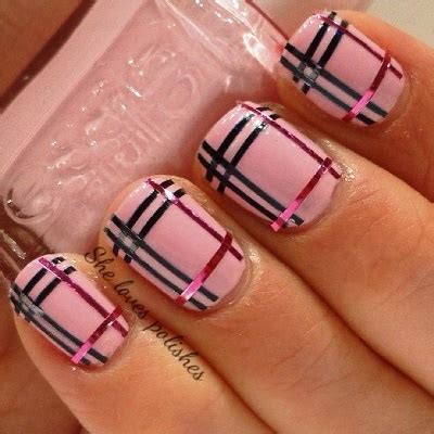 Striping Tape Nail Art: Nail Art Trends for 2014 | AmazingNailArt.org