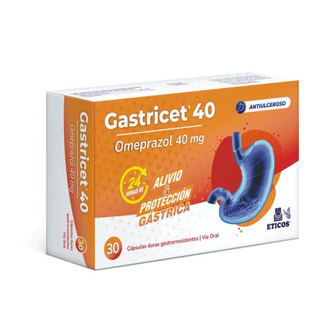 Gastricet Omeprazol Mg Caja De C Psulas Punto Farma