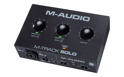 M Track Solo Audio Interface By M Audio Hytek Electronics