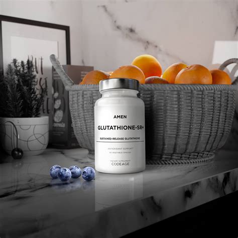 glutathione sr sustained release glutathione amen codeage