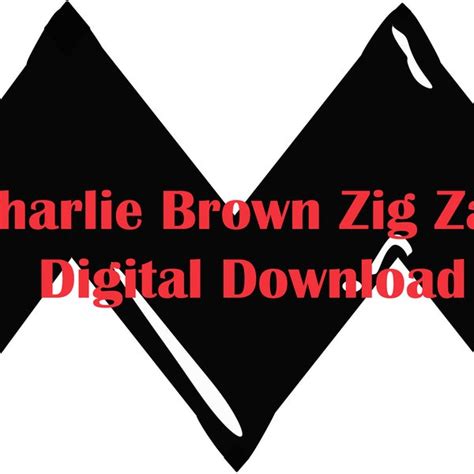 Charlie Brown Shirt Zig Zag Svg Etsy