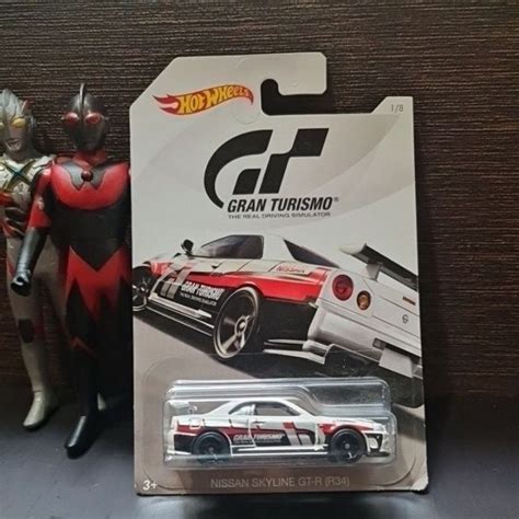 Jual Hot Wheels Gran Turismo Nissan Skyline Gt R R34 Shopee Indonesia