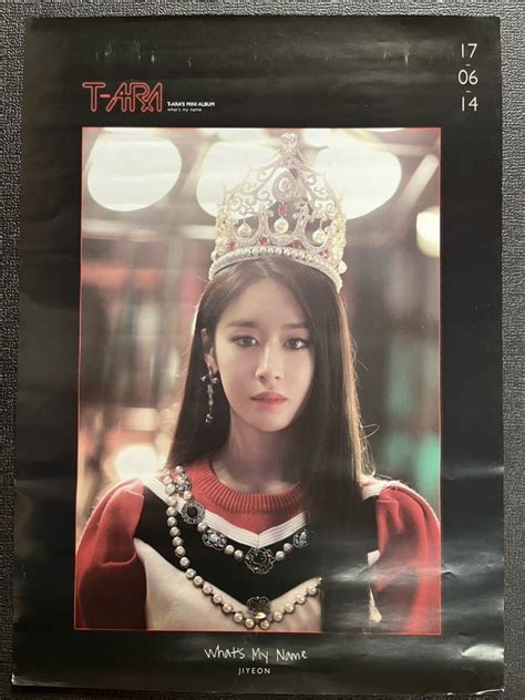 Yahooオークション 新品 T Ara Whats My Name ポスター Jiyeon V