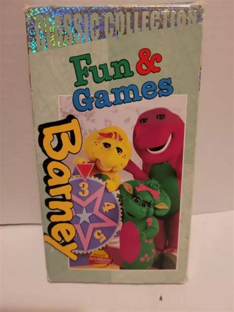 Barney Barney S Fun Games Vhs Eur Picclick De The Best Porn Website